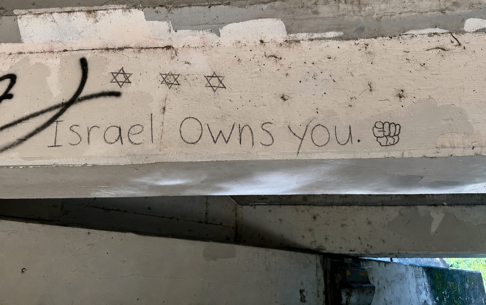 Antisemitism Under the Bridge: When Hatred Shows Up Close to Home