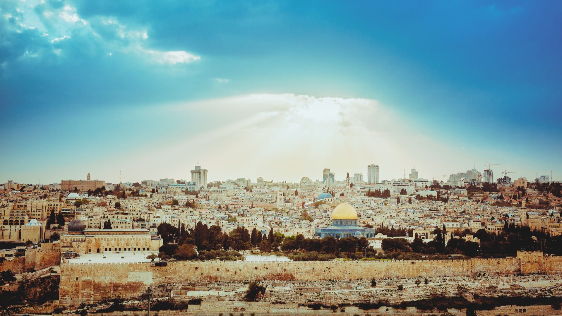 Jerusalem from a distance