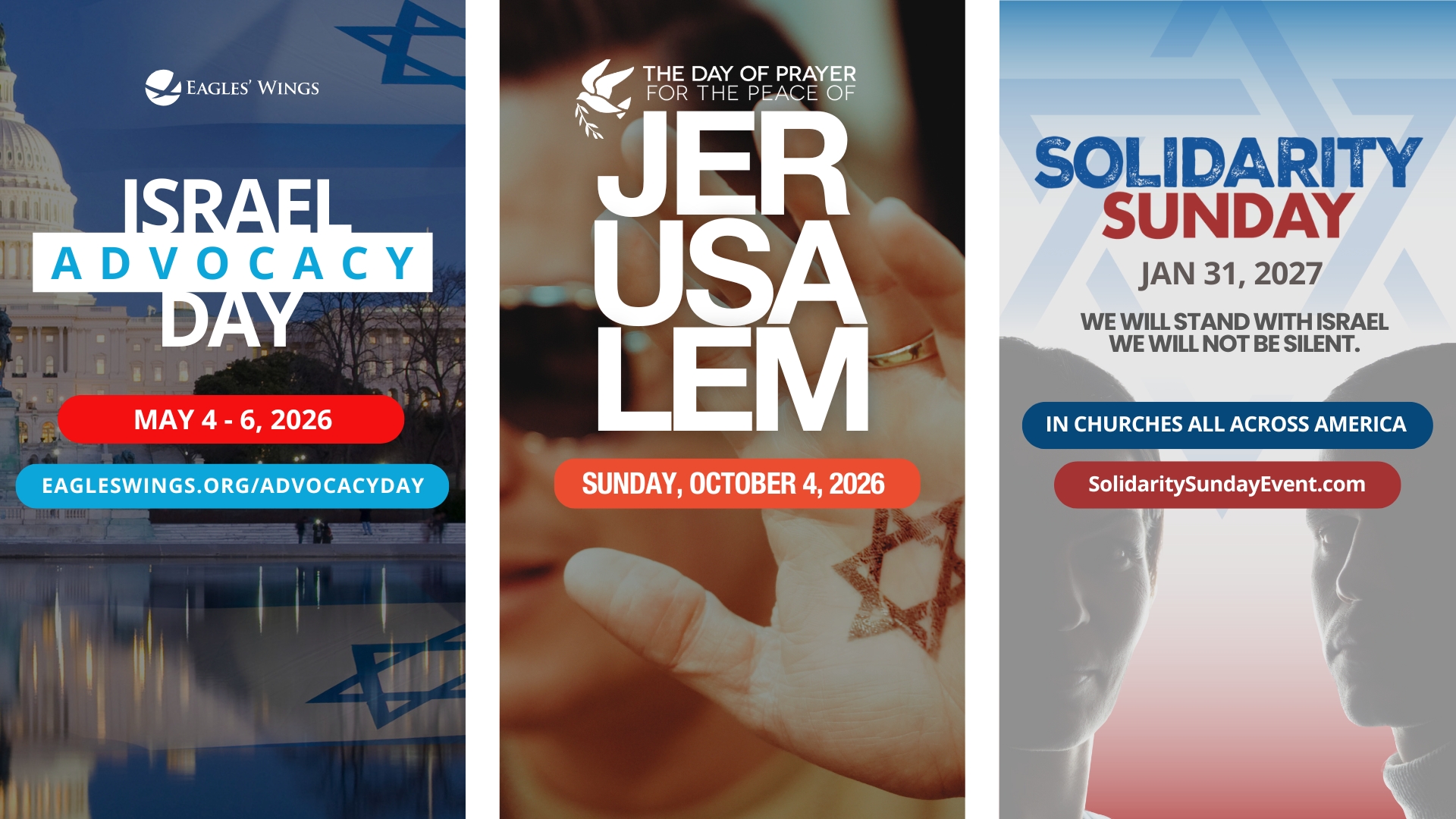 Eagles' Wings Events 2026 / 2027